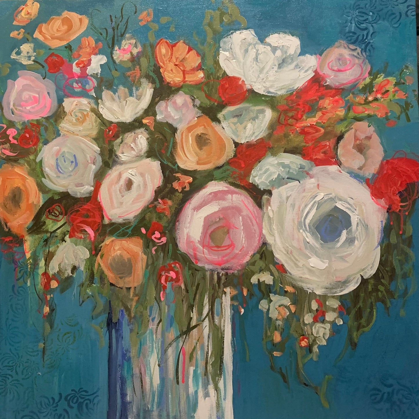 Abstract Flower Painting Workshop with Mary Espinosa - Saturday, Sept 9