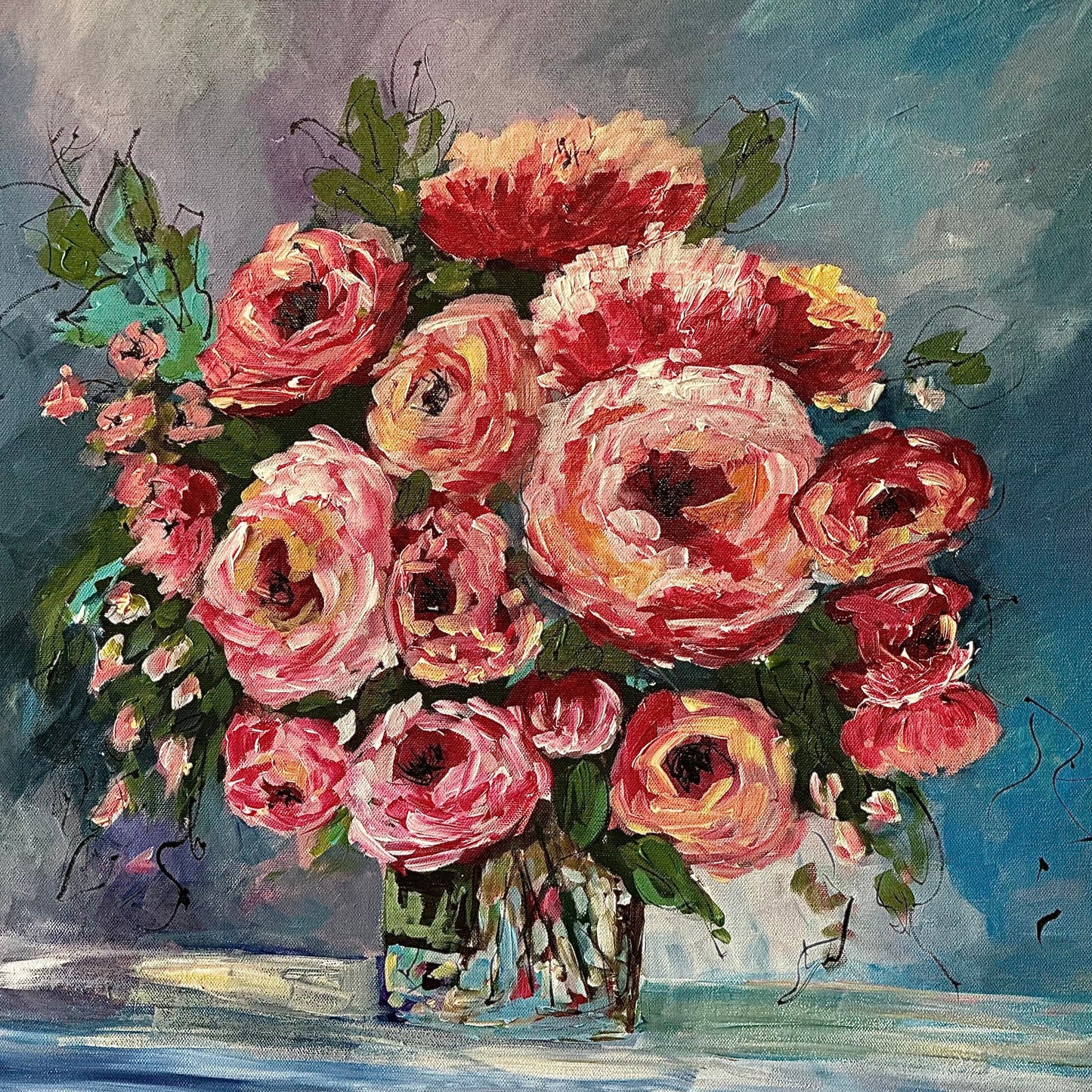 Abstract Flower Painting Workshop with Mary Espinosa - Saturday, Sept 9