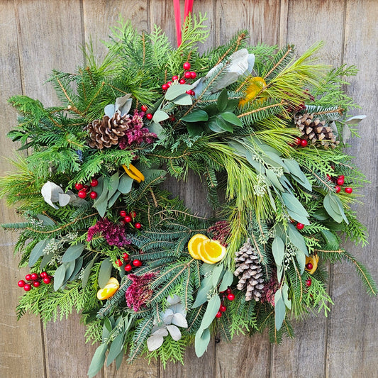 Holiday Evergreen Wreath Workshop - Saturday, November 29