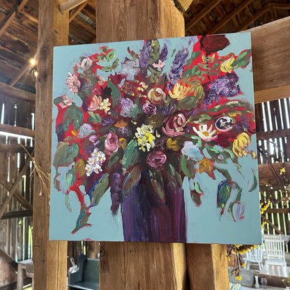 Abstract Flower Painting Workshop with Mary Espinosa - Sunday, June 22nd