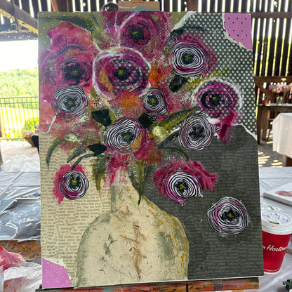 Mixed Media Art Workshop with Mary Espinosa - Sunday, July 27th