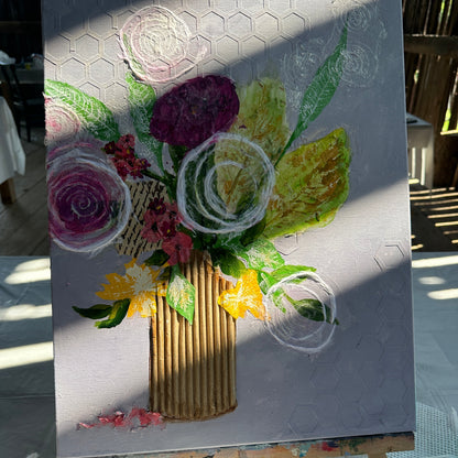 Mixed Media Art Workshop with Mary Espinosa - Sunday, July 27th