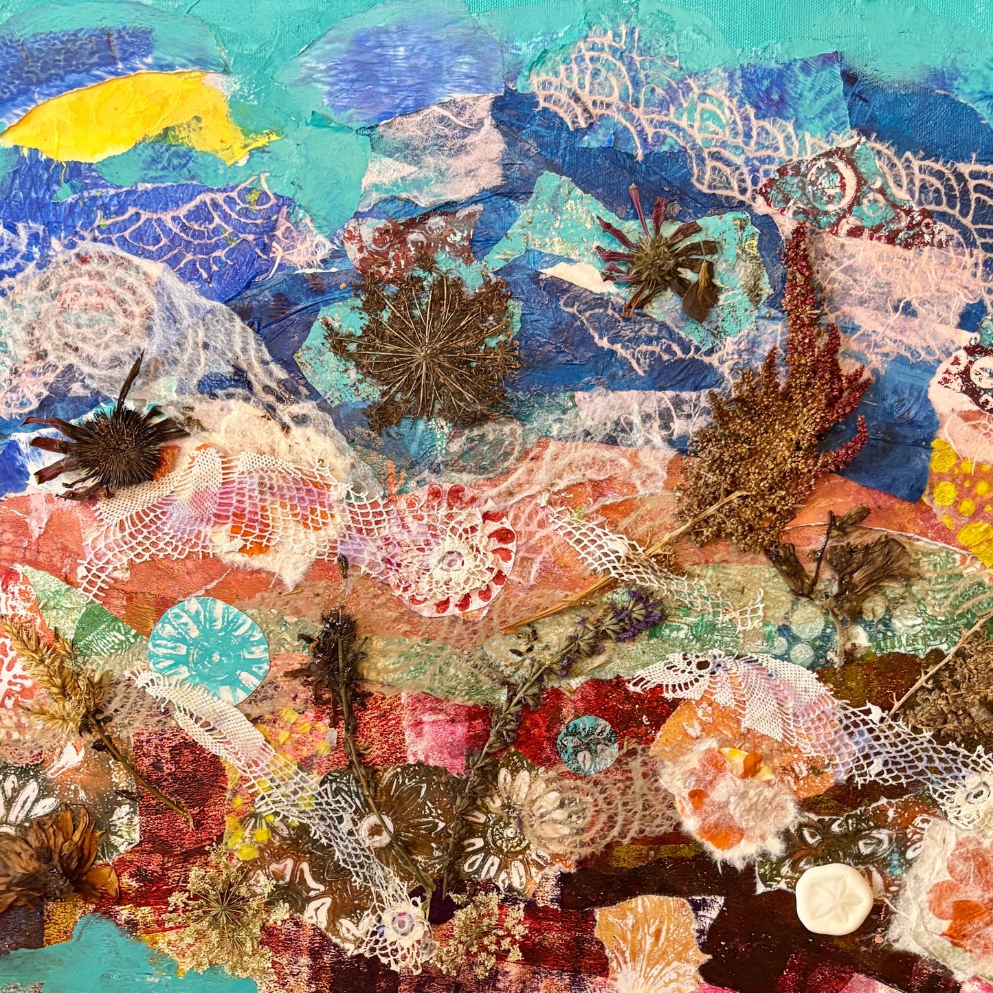 Mixed Media Art Workshop with Lesley - Saturday, May 30th