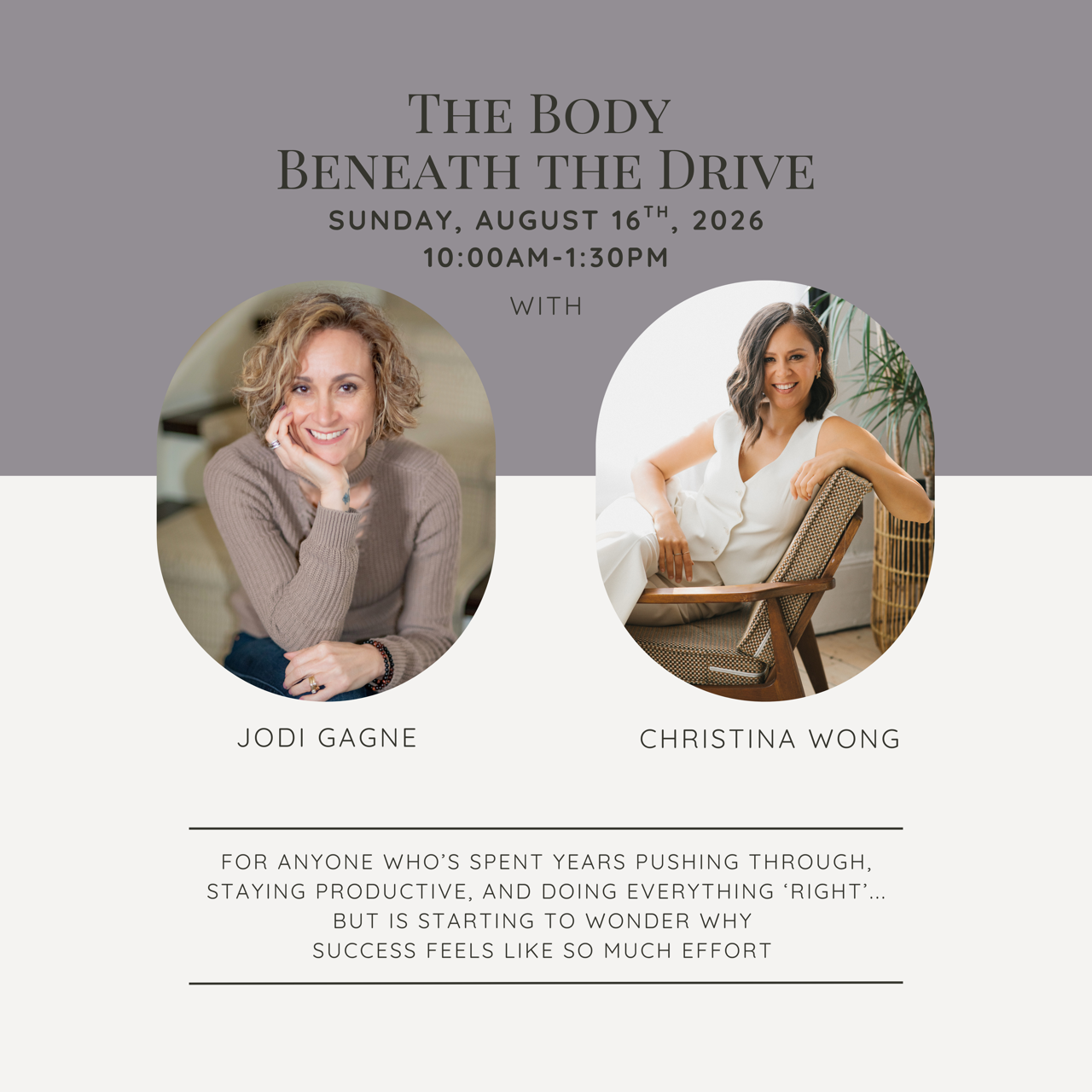 The Body Beneath the Drive - Sunday, August 16th